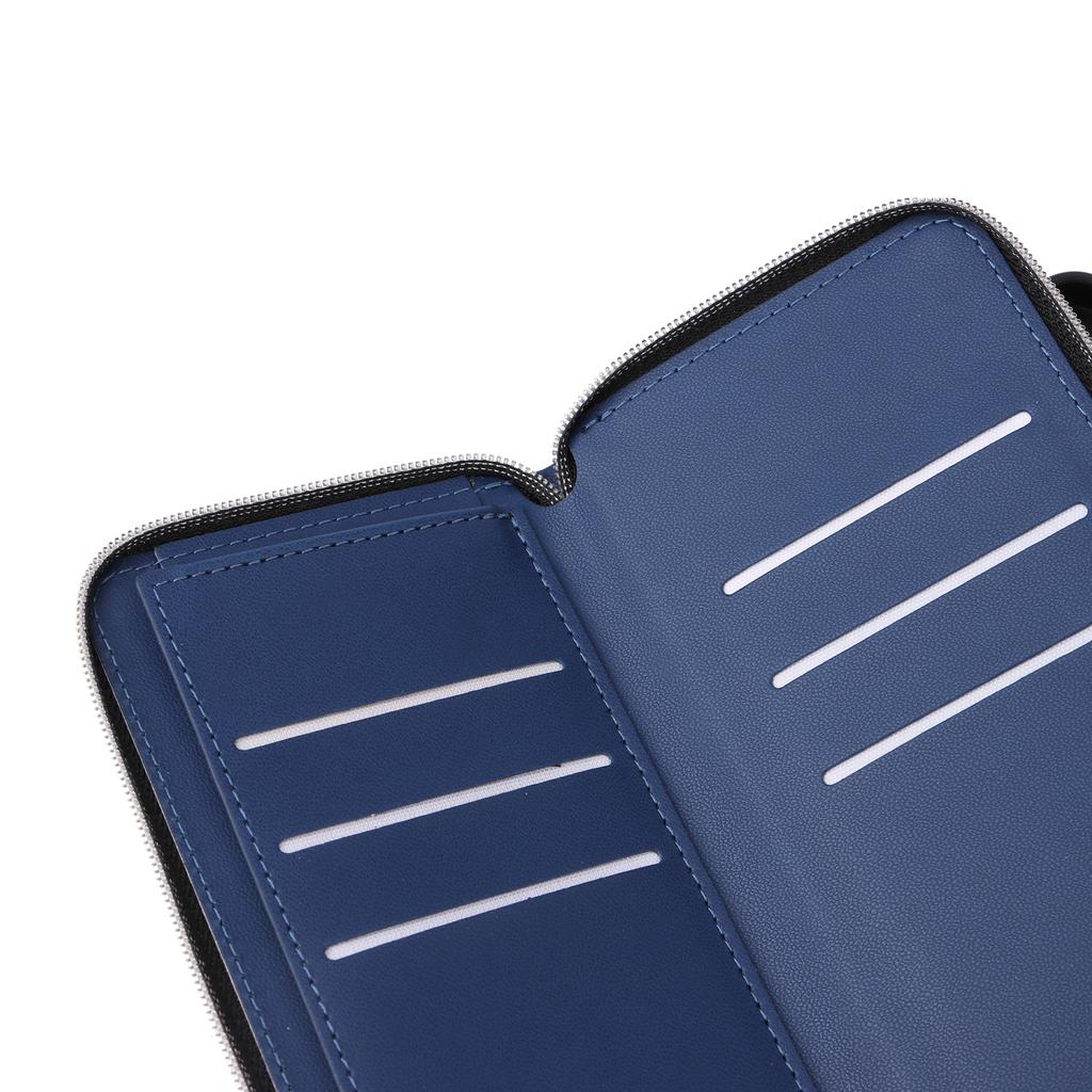 R20 Für Samsung Galaxy A33 5G Hülle Reißverschluss PU Leder Handyhülle mit Handschlaufe