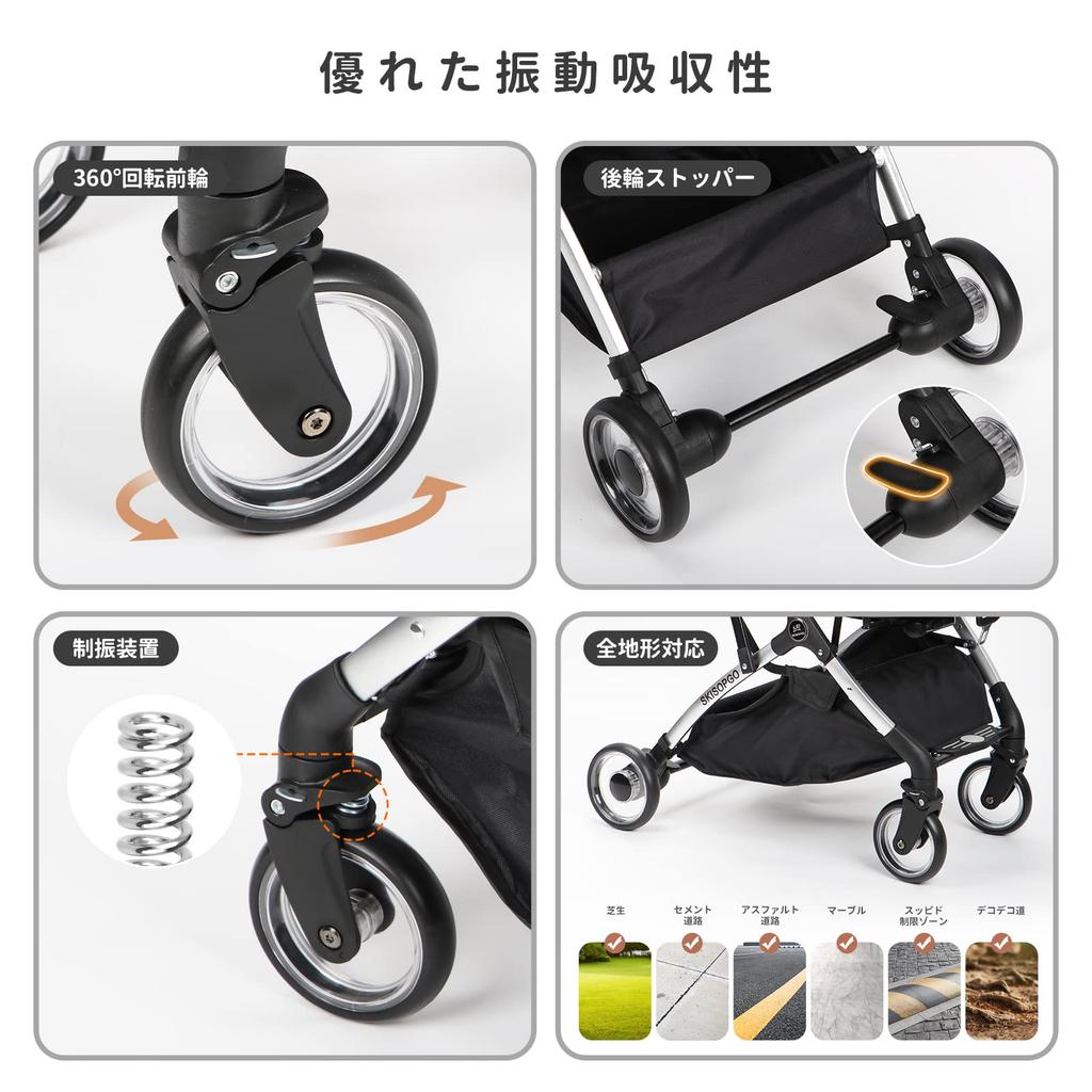 SKISOPGO Pet Pet Storage Dog Cat Pet Carrier Easy Multifunctional Dog Stroller for Small for Senior 20kg Weight Detachable Pet Cart Cart, Stroller,