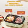 Dual Temperature Control Grill Machine Non-Stick Pan Barbecue Machine Multi-Cooker  Home Dormitory