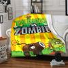 Plants Vs. Zombies Blanket Durable Comfort Great for Bedding Chair Sofa All-Season Use Digital Print Birthday Christmas Gift Blanket