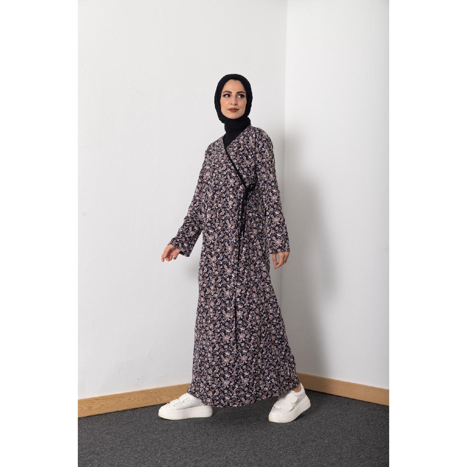 

Молитовна сукня із зав’язкою збоку M безодня