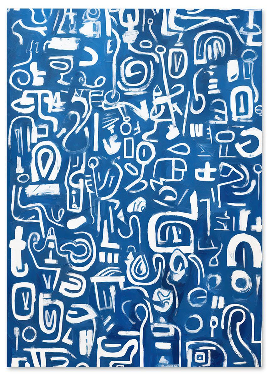 

Plakat niebieskie obrazy 30x40 cm