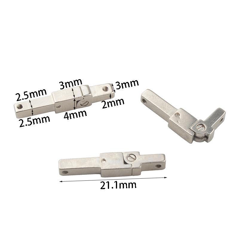 10pairs(20pcs) 3mm Width Glasses Hinge Eyewear Repair Replacement Accessory