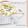1Pc Small Sunflowers Pillow Cover For Home Living Room Bedroom Sofa Office Decorative Pillowcase Soft Throw Pillows 45X45Cm