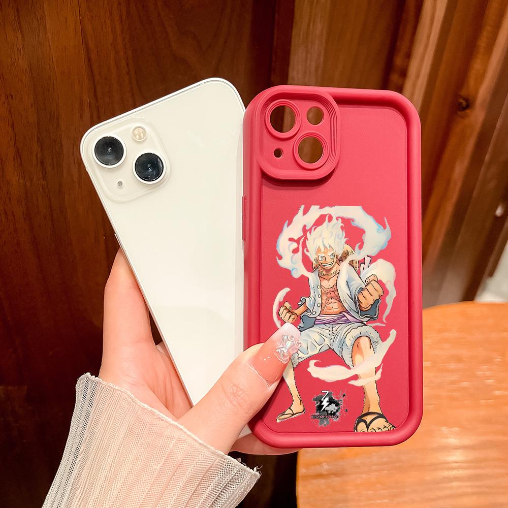 Soft Silicone Square Ladders Cartoon Pattern Full Cover Camera Protection Shockproof Case for Huawei Honor Xiaomi Redmi Samsung