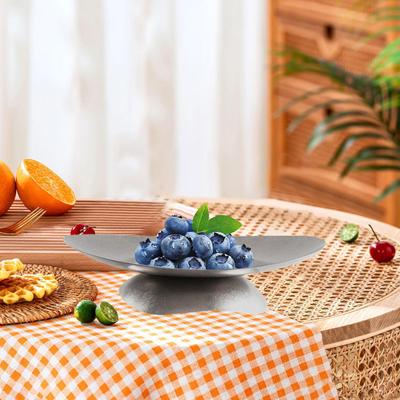 Edelstahl Obstteller Platte Brote Desktop Dekor Modernes Geschirr