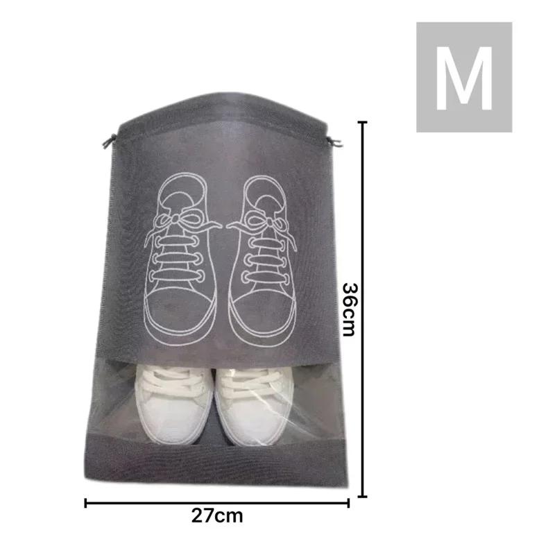 1/3/5Pcs Travel Shoe Bags Portable Sneaker Bags Waterproof Shoe Bags Dustproof Shoes Pouches Organizer for Travel Storage Bag 3PCS