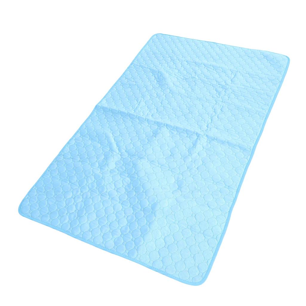 Pet Cooling Pad for Dogs Cats Kitten Portable Washable Summer Cooling Mat for Pets Blue XXL