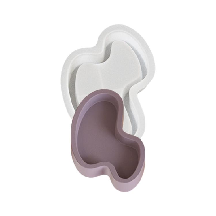 Silicone Epoxy Casting Tray Mold High Quality Silicone Storage Tray Molds For Individualized Display Plate Making