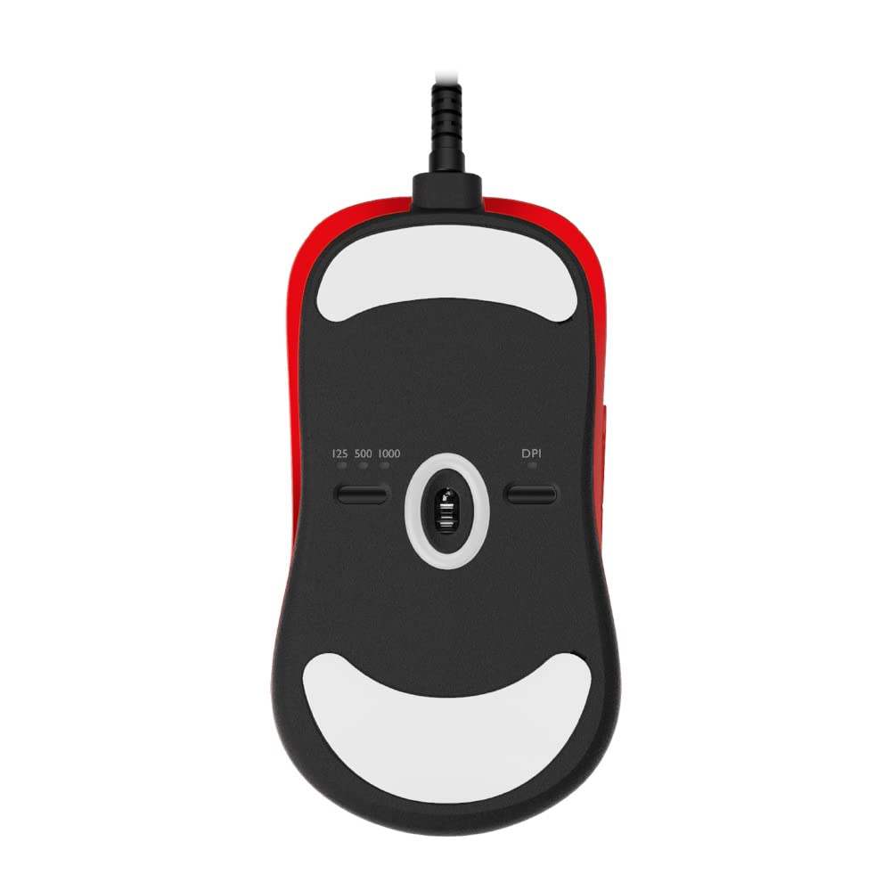 BenQ ZOWIE S2 RED V2 Special Edition Ambidextrous Gaming Mouse with Driverless and Paracord Cable