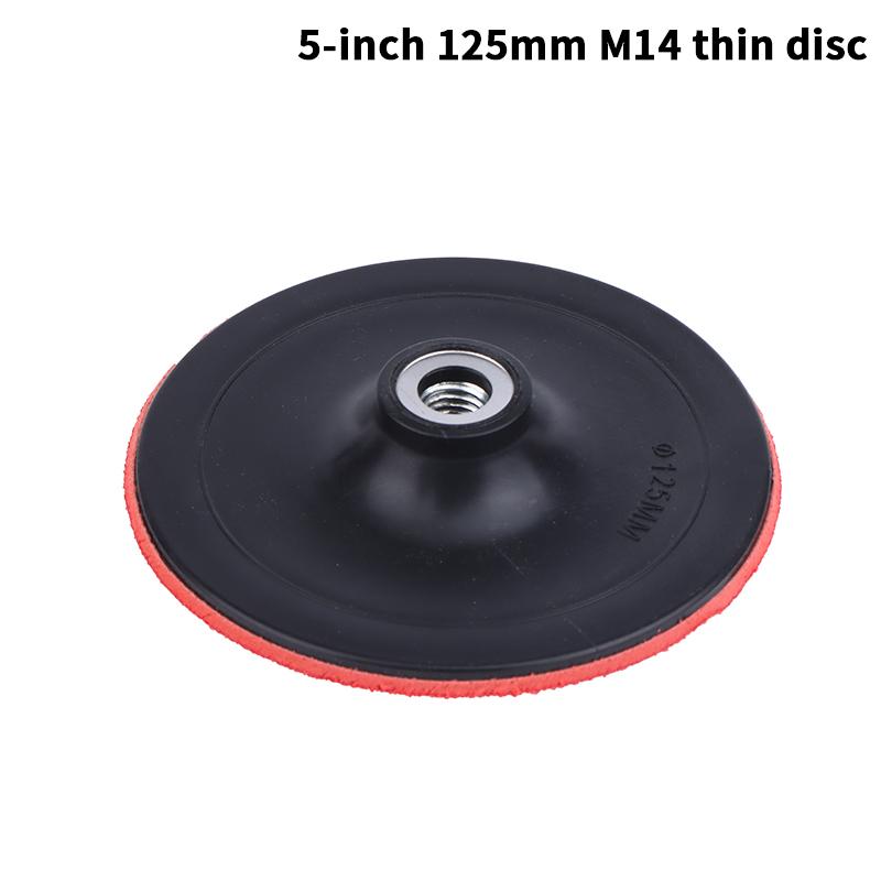 Angle Grinder Sander Tools, 3/4/5 inch Foam Plastic Backing Pad for Polishing and Sanding Disc