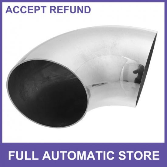 Universal OD 3 Inch 90 Degree Mandrel Exhaust Bend Elbow SS304 Stainless Steel