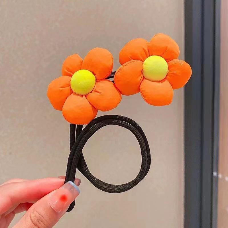 Charm Flower Children's Non-Scraping Ideal Tool Hair Flower Headpiece Hair Braid Maker 1 PC for Girls To Tie Their Hair Up Little Girl Hairpin Styler