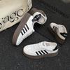 Leather little white shoes women's autumn new thick-soled heightening fashionable versatile light leisure sports