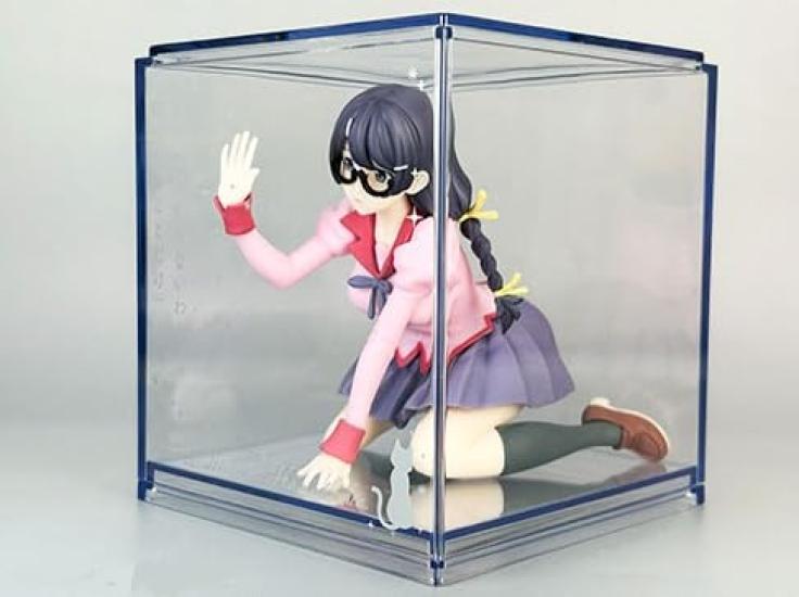 ТВ Аниме [Серия Monogatari] Фиг-Куб Ханекава Цубаса Фигурка Прибл.. 10см