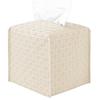 Large-Capacity Drawer Box PU Leather Foldable Tissue Box Modern Square Tissue Box  Car