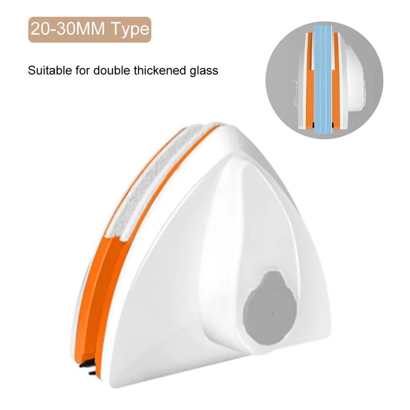 Water-Storing Dual-Sided Magnetic Glass Window Cleaner Brush Automatic Water Discharge Wiper Window Brush Cleaning Tools