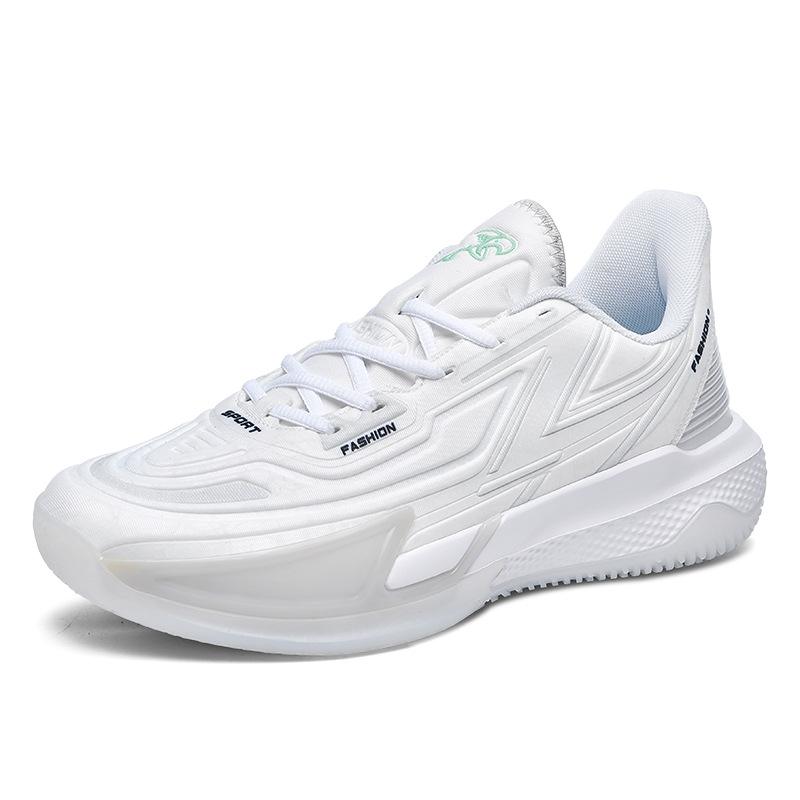 Luminous Version of Basketball Shoes Rubber + EVA + TPU Friction Sound Youth Actual Competition Training Sports Shoes Men