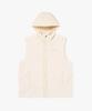 Goalstudio Stadium Stitch Fleece Vest-Cream