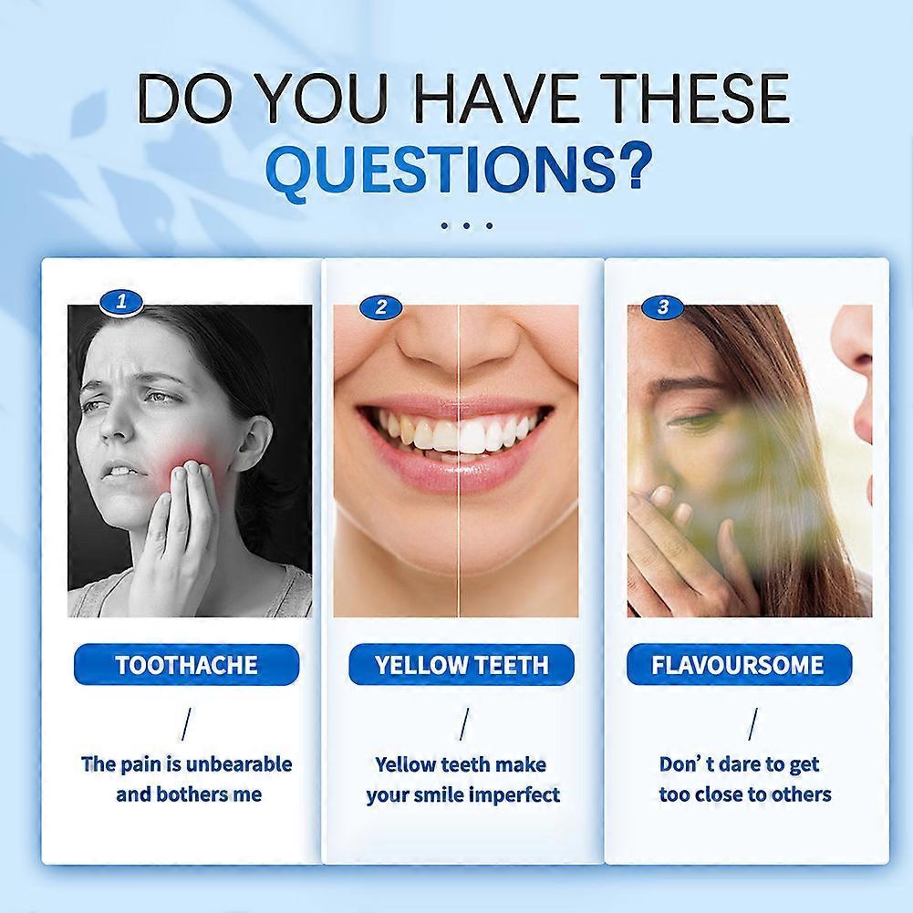 10% Nano-Hydroxyapatite Whitening Toothpaste - Fluoride-Free Deep Clean, Plaque Control & Stain Removal for Teeth Care