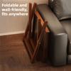 Stabile Basis Holz Kleiner Tisch Stabil Mini Beistelltisch Tisch Klappbarer Couchtisch Camping Terrasse