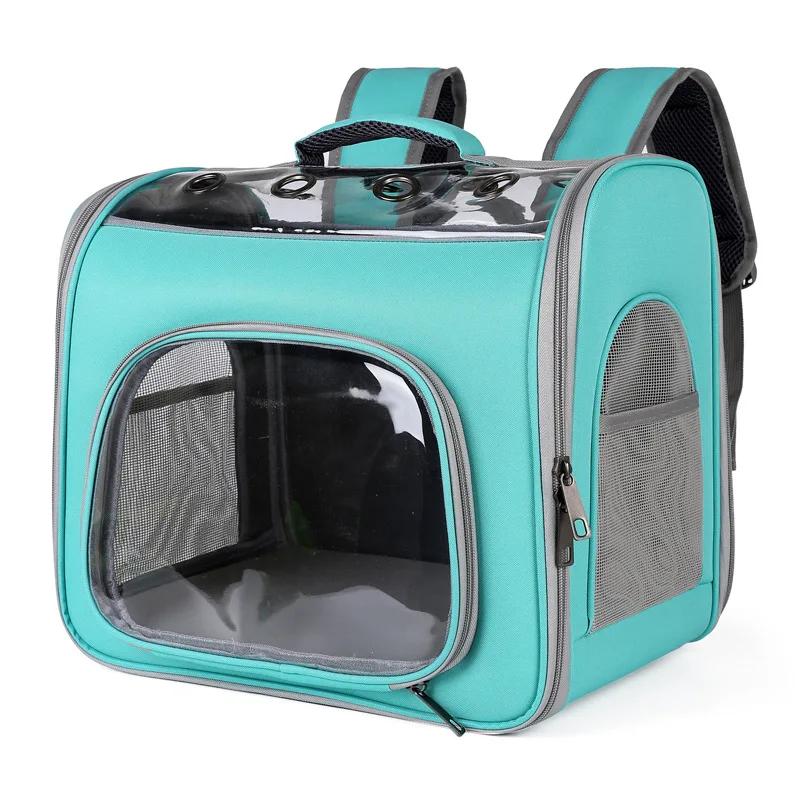 Cat Pet Carrier Backpack Transparent Capsule Large Capacity Pet Backpack Puppy Kitty Bird Breathable Pet Carrier for Travel