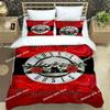 New Guns n'roses bplus retro Beding Set Printed Bed Linen Set With Pilowcase Bed Soft Duvet Cover Soft Single Double Quen Super King-Sized Dimensionsd