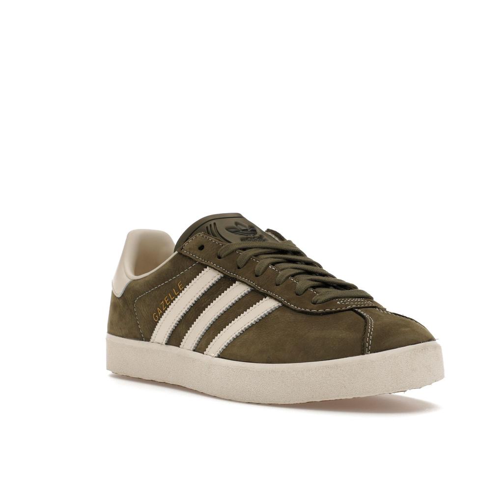 adidas Gazelle 85 Olive Strata Unisex Sneakers Green Chalk-White Wonder-White IG5006