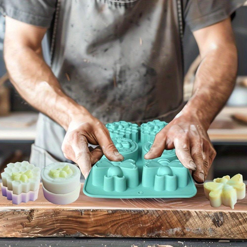 Butterfly Bee Silicone Mold Multi Cavity Fondant Chocolate Mold for Cake Decorating Reusable Bakeware for Cookies Desserts DIY