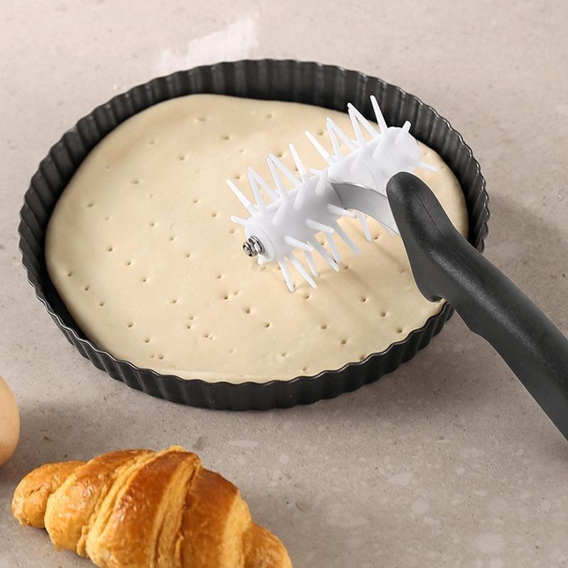 

Pizza Dough Docker Dough Roller Docker Dough Blistering Killer for Pizza Pie Crust Pastry Dough Pie Cookies Bread Pastry HX6C China Mainland