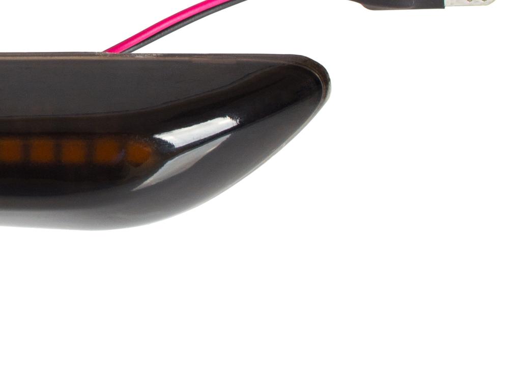 BMW 5 E60 E61 LED Seitenblinker GETÖNT REGULÄR 2 Stück. EINSTELLEN