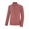 KOLPING 2304Tk477M Brushed Solid Functional Men'S Winter Hiking Half-Zip T-Shirt