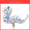 Chinese Dragon Plush Pillow With Short Pile Faux Fur Soft Toy For Collection And Gift