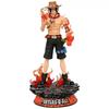 25cm New One Piece Ace Gk Fantasy Third Anniversary Super Huge Collect Figures Trendy Statue Anime Decoration Christmas Gift