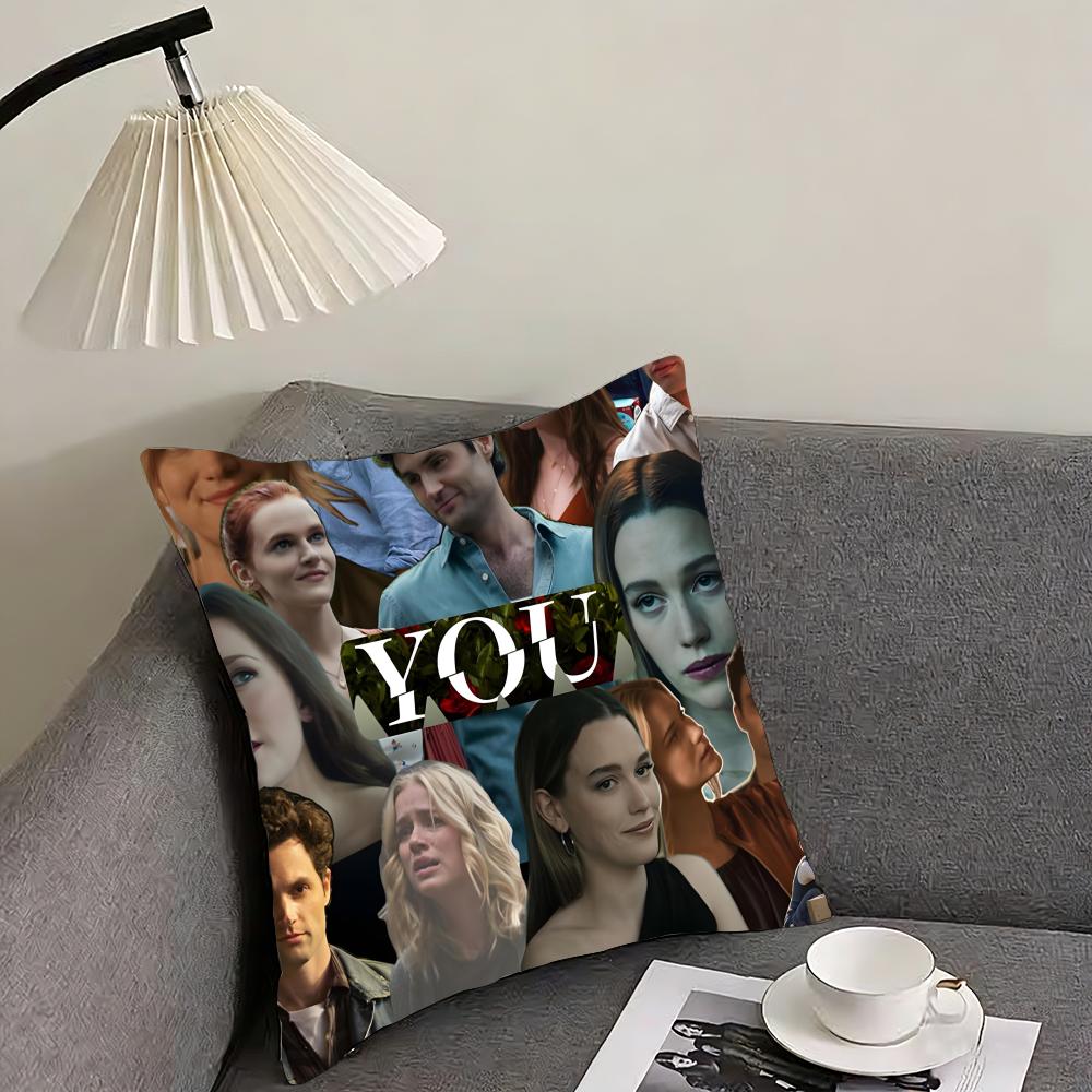 

YYou Joe Love Quinn TV Cushion Cover Pillowcase Ultra Soft Skin Friendly Fabric Cloud Like Comfort Concealed Zipper 30x30cm