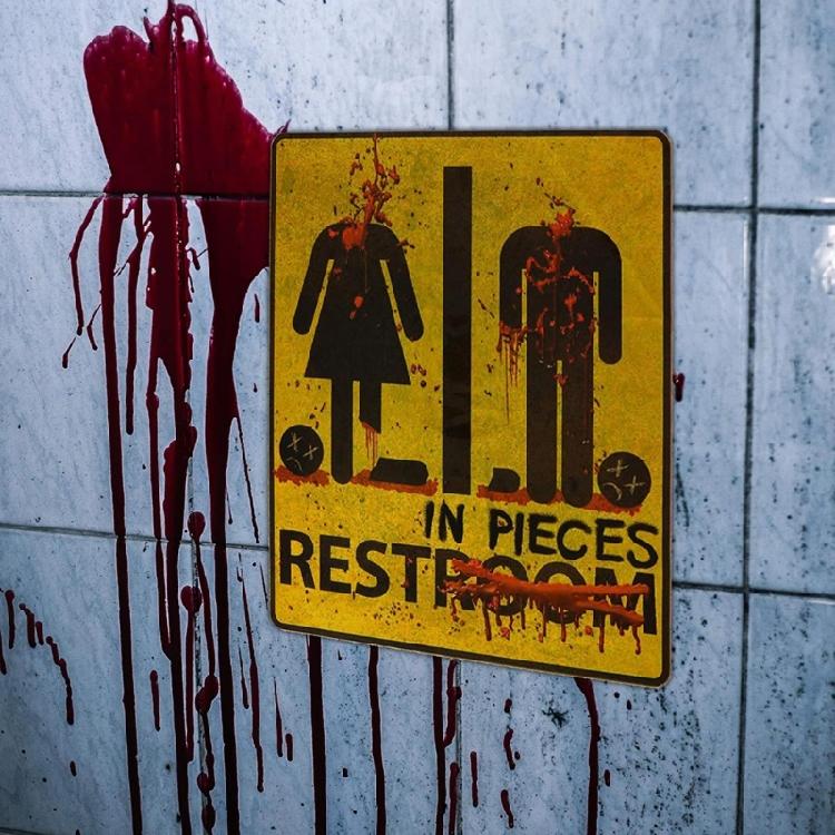 Halloween Toilet Sticker Skull Toilet Decals Perfect for Carnivals Horror Decor