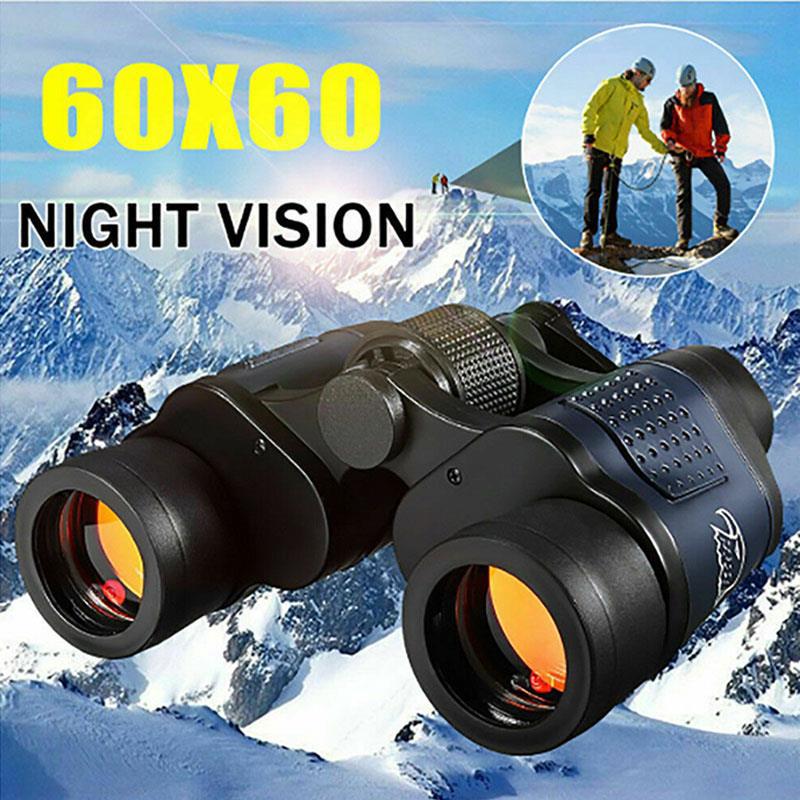 

60x60 Night Vision 60X60 3000M HD Ultra-Clear Red Film Binoculars Telescope with Coordinates Type A