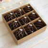 9pcs Glitter Velvet Christmas Ball Pendant 8cm Xmas Tree Ornaments  Party Favors