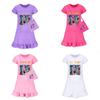 Vestido de Dormir Curto Kpop Demon Hunters Girl com Barra Franzida Para Conforto Ki