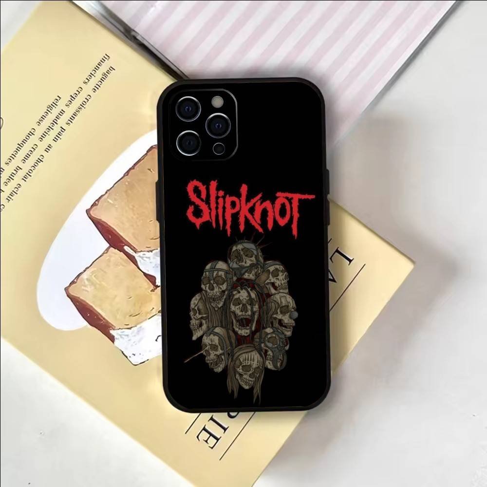 

S-Slipknot band Phone Case Silicone Soft For IPhone 17 16 15 14 13 12 11 X XR Plus Pro Max Plus iPhone15