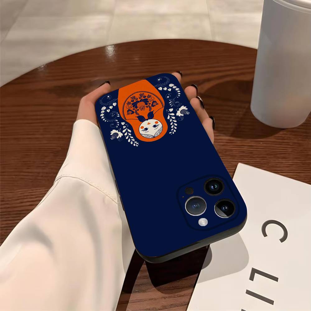 Russian Dolls Matryoshka Phone Case For iPhone 17,16,15,14,13,12,11,Pro,MAX,Plus TPU Soft To Skin-friendly Cover