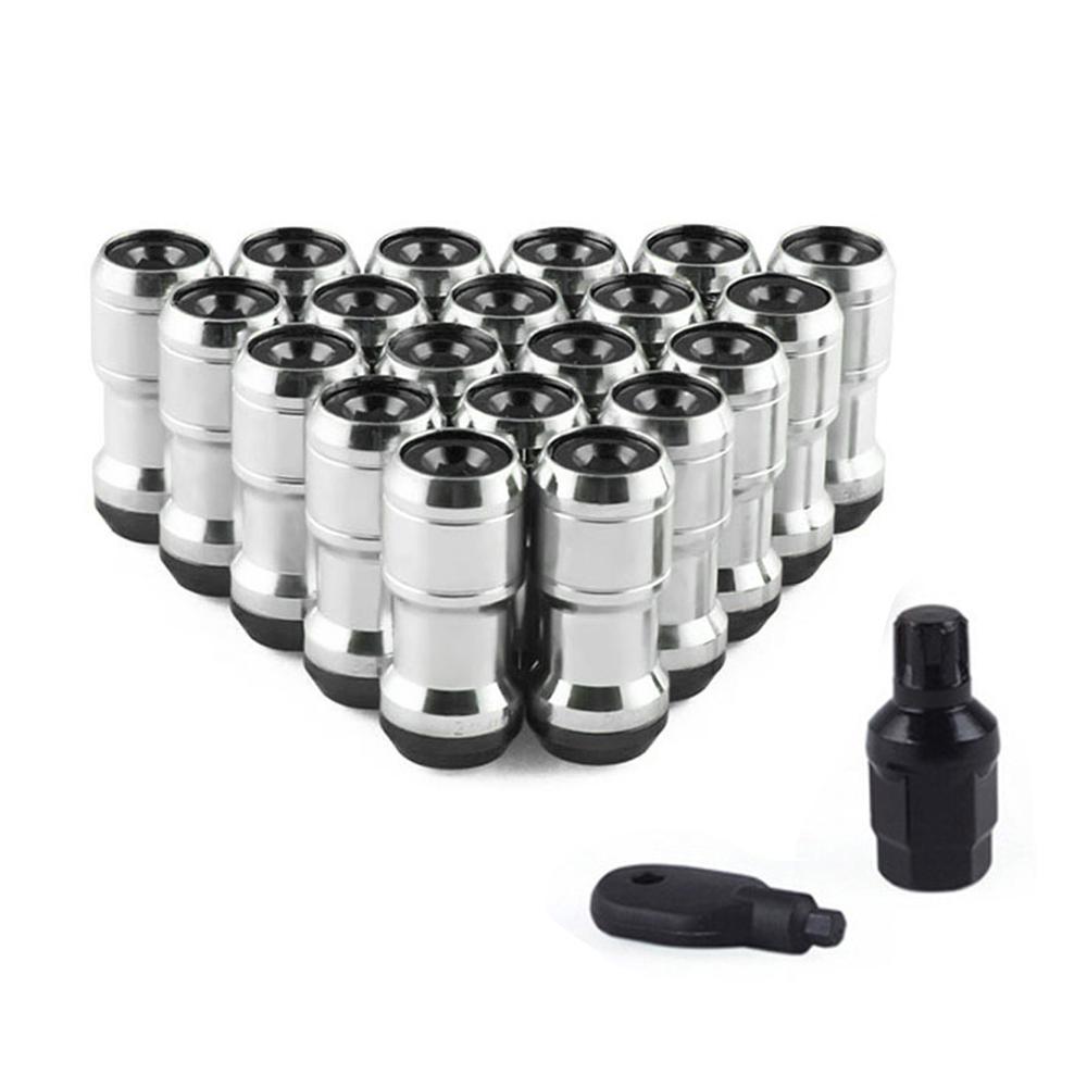 20 PZ Dadi Ruota da Corsa in Alluminio - M12x1.25/M12x1.5 Dadi Tuner per Toyota Honda Nissan