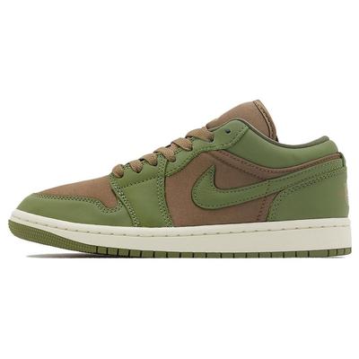 Air 1 Low SE Marrone Oliva Kelp Scarpe da Ginnastica da Donna Verde Sky-J-Light-Olive Sail FB9893-300