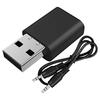 5.0 Audio Transmitter Receiver USB 3.5mm AUX Adapter Car TV PC Speaker