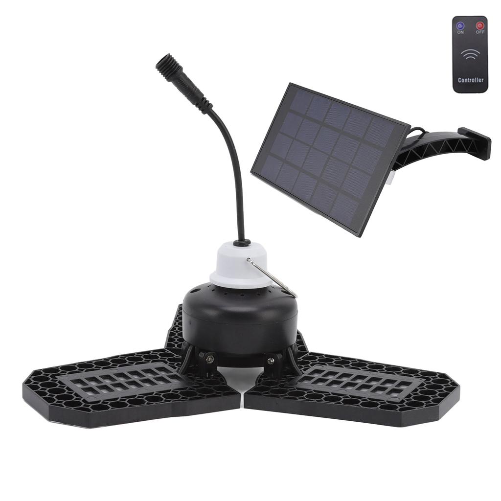 Solarleuchte Außen IP65 Wasserdicht Fernbedienung LED Solarbetriebene Leuchte für Hof Garten