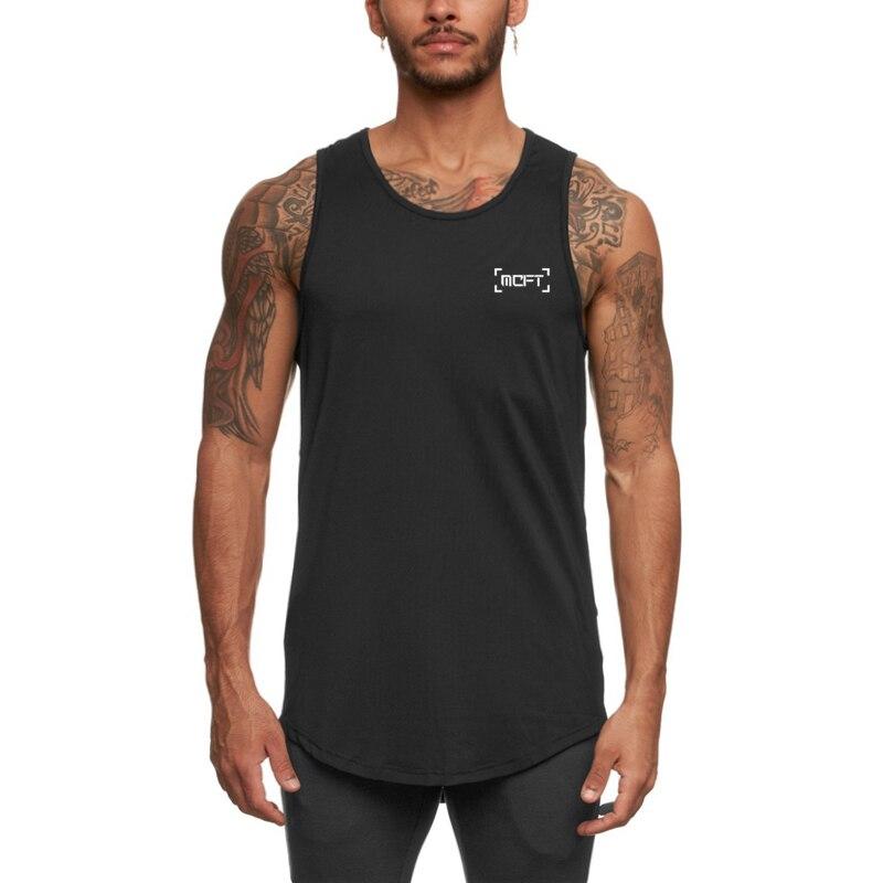 Muscleguys Summer Quick-drying T-shirt Fitness Vest Men's Running Marathon Sportswear Sleeveless Training Clothes Muscle Breathable Tanktop