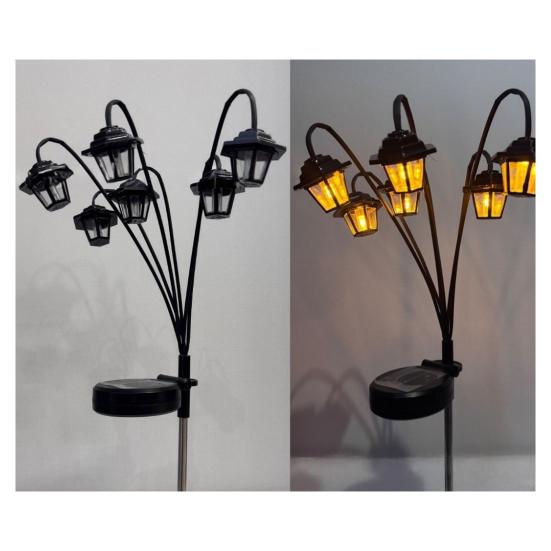 Garden Solar Light Outdoor Solar Powered Decorative Lanterns Ground Insert Waterproof Landscape Lighting for Pathway Driveway Porch Lawn Patio Yard