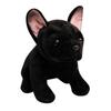 Gray Bulldog Plush Toy - French Bulldog & Shar Pei Mix