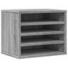 Vidaxl Organizer Na Biurko, Szary Dąb Sonoma, 36X26X29,5 Cm