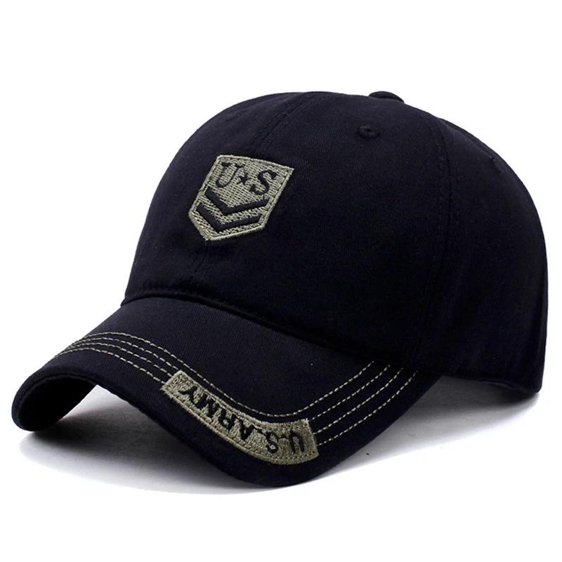 US Embroidery Men Women Baseball Cap Camouflage Jungle Unisex Snapback Hip Hop Outdoor Sun Visor Cotton Trucker Dad Hat